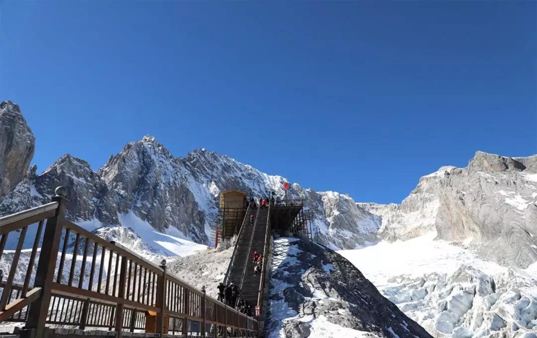 一米陽光，玉龍雪山